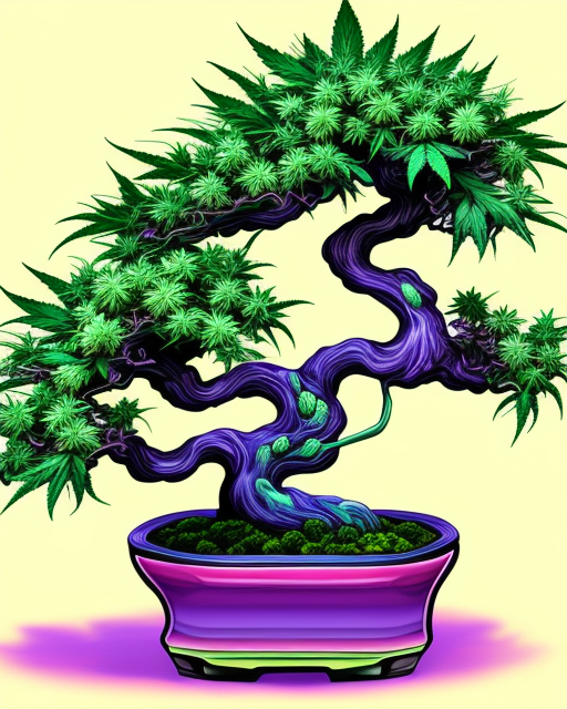 Acid Bonsai NFT on Algorand
